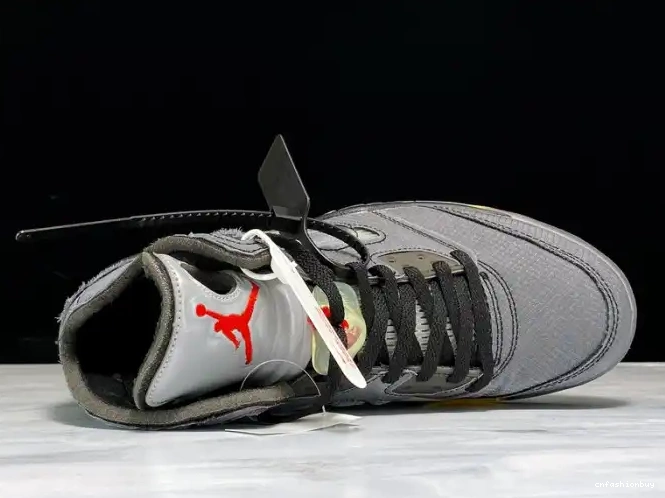 CT8480-001 x Air Off-White Jordan Black 5 0528